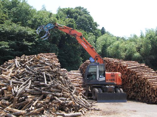 薪原木販売